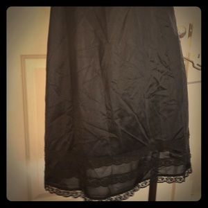 Vintage black slip
